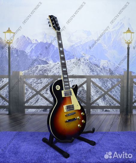 Электрогитара Les Paul (новая) комплект