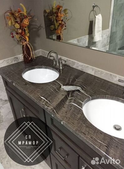 Столешница, подоконник, лестница, ступени из камня