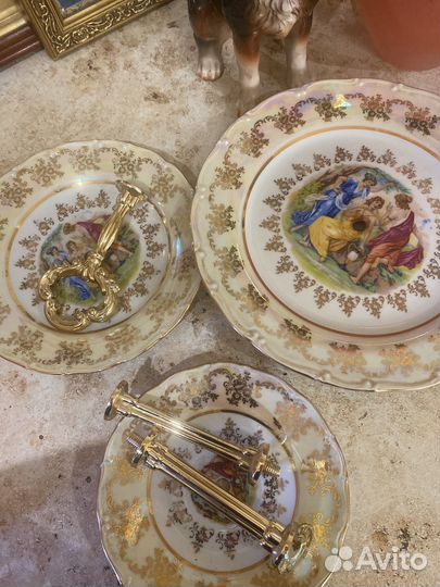 Тарелка 3 ярусная