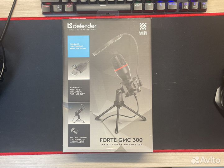 Игровой микрофон Defender