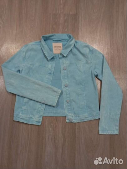 Джинсовая куртка для девочки 152