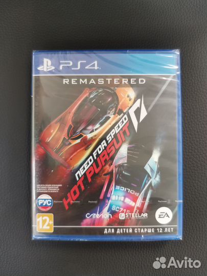 Need for Speed Hot Pursuit Remastered PS4 (новый)