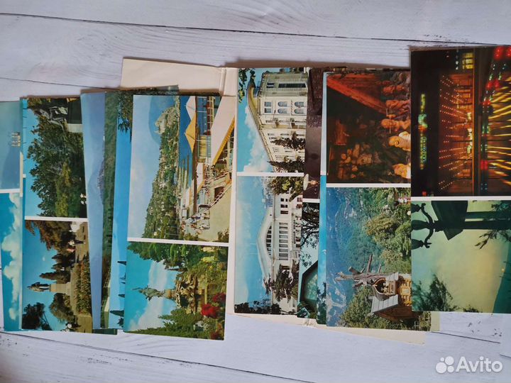 Панорамные открытки 1983 г крым