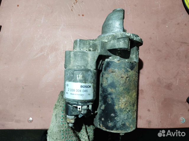 Стартер bmw m54