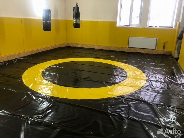 Борцовский ковер с завода