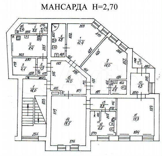 Свободного назначения, 539.1 м²