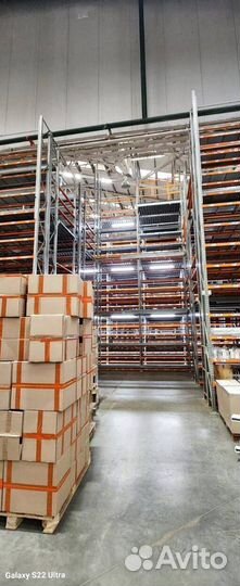 Стеллажи паллетные металлические бу