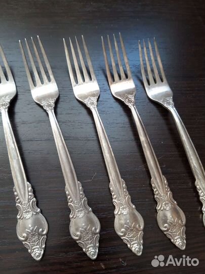 Вилки мельхиоровые 17см длина