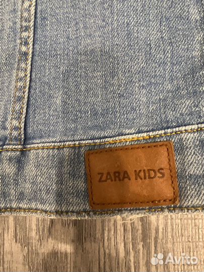 Куртка джинсовая детская zara 134 size 9