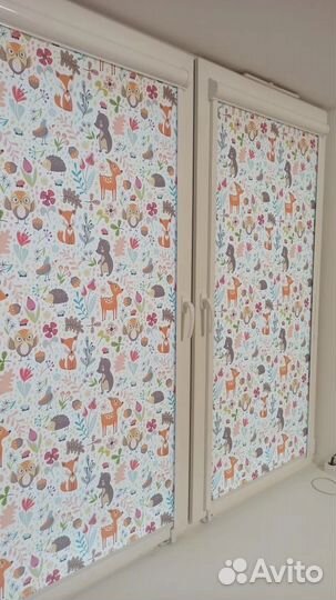 Рулонные шторы в детскую