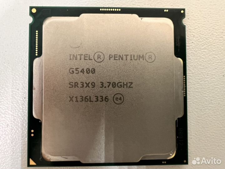 Процессор intel Pentium Gold G5400, 1151v2