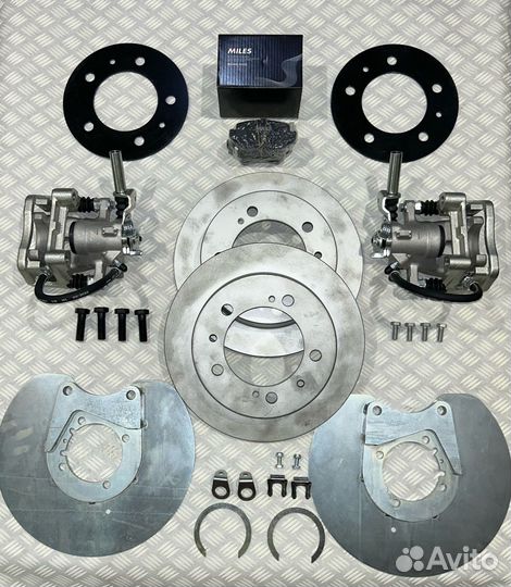 Задние дисковые тормоза Нива, Шевроле Нива (Lucas)