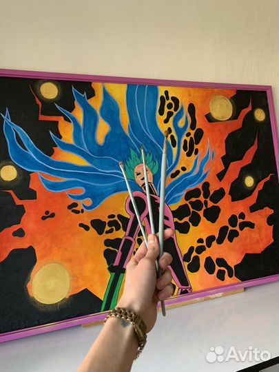 Картина акрилом