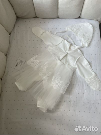 Комплект на выписку для новорожденной р50 56