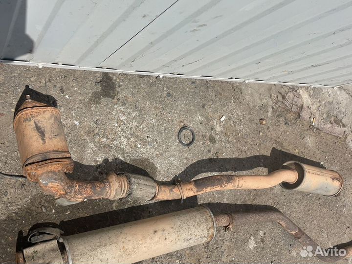 Глушитель на Chevrolet lacetti