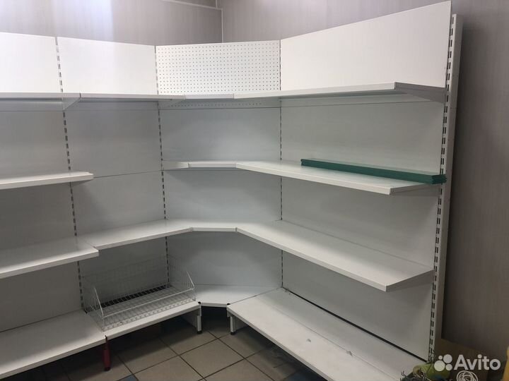 Стеллаж торговый пристенные перфорация б/у и новые