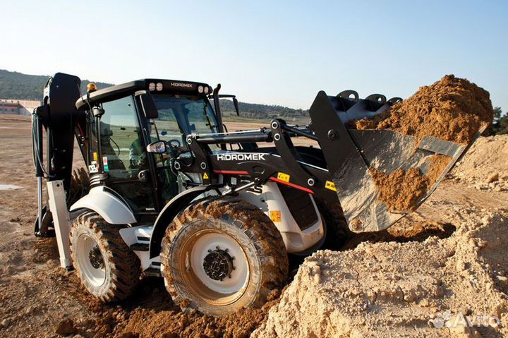 Услуги экскаватора погрузчика