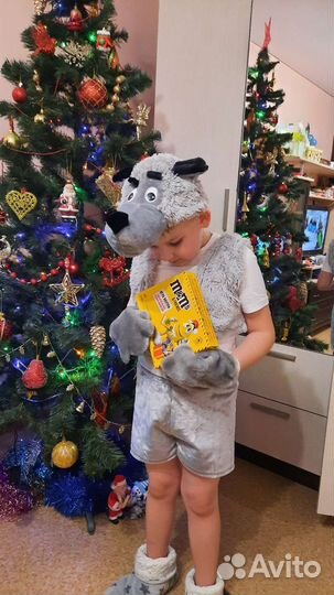 Новогодний костюм волка