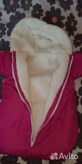 Зимний конверт в коляску