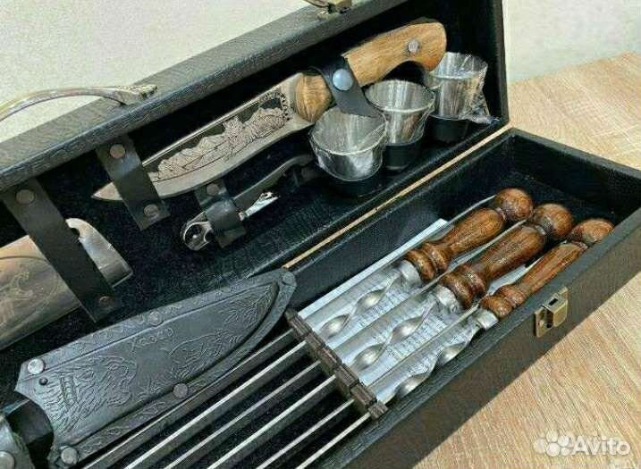 Подарочный набор шампуров для шашлыка