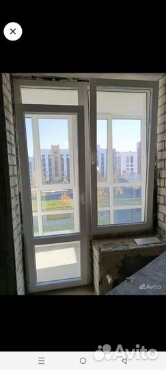 Пластиковые окна лоджия и балконный блок