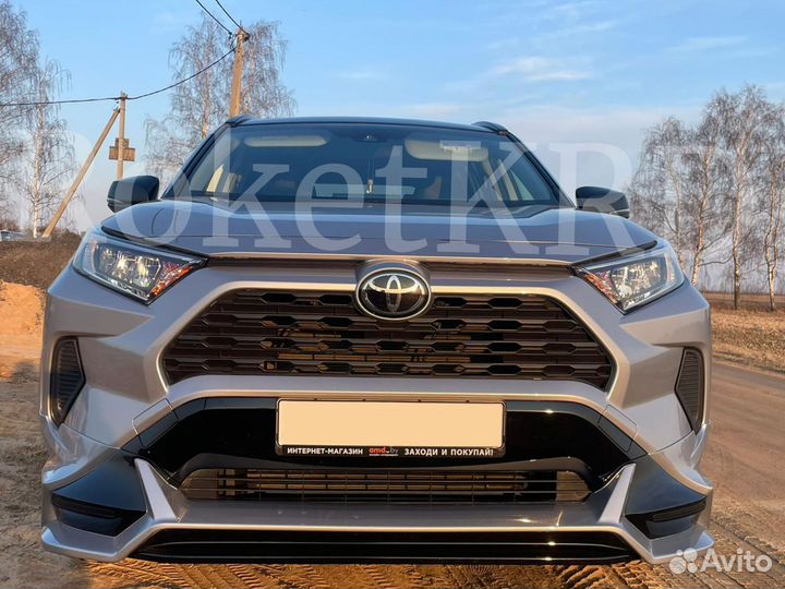 Обвес Toyota Rav 4 2019-20 год полный TRD Качество