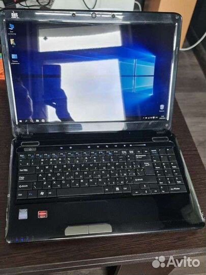 Мощный офисный ноут Dns, 4 ядра, 4 гига