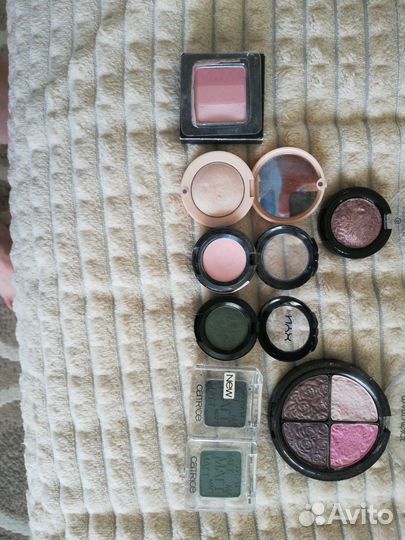 Тени для век nyx, catrice, и другие