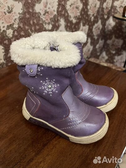 Ботинки зимние для девочки