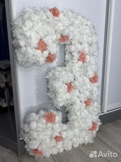 Объемная цифра 3