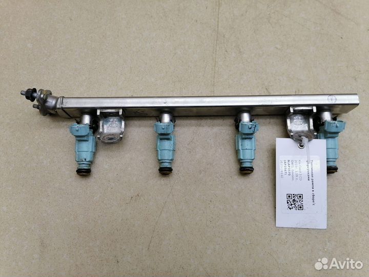 Топливная рампа с форсунками Кия Сид 3 G4FG