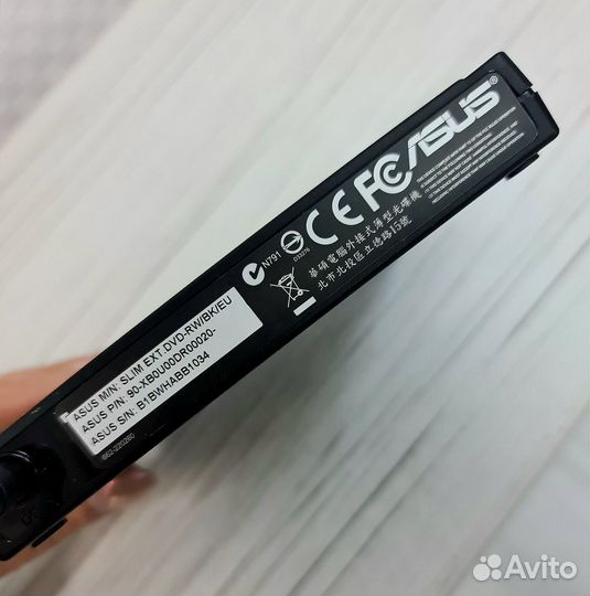 Внешний оптический привод asus slim DVD-RW Drive