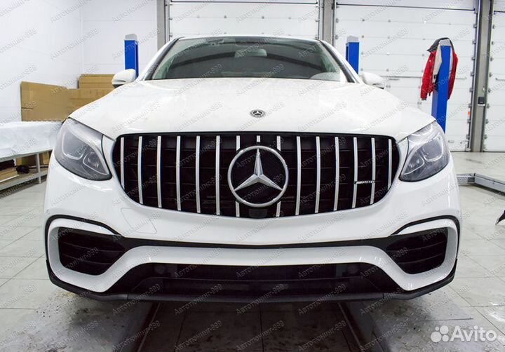 Бампер передний 63s AMG Mercedes GLC Coupe (C 253)