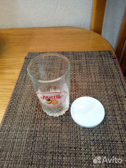 Банки-стаканы из толстого стекла. Много