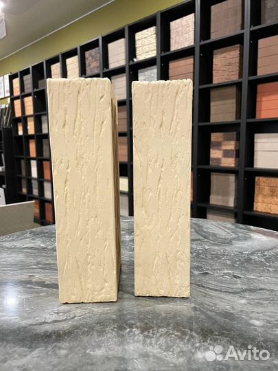 Кирпич лицевой пшеничное лето рустик Керма