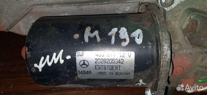 Трапеция моторчик Мерседес 190 W201