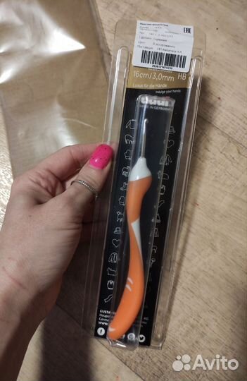 Крючок addi swing, крючок для вязания