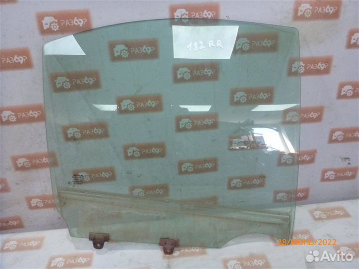 Стекло двери заднее правое Nissan Almera N16 QG18