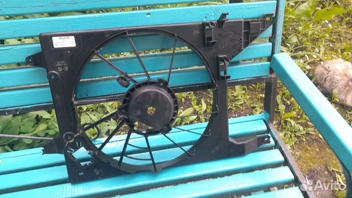 Диффузор вентилятора Renault Logan 1 2009-2015