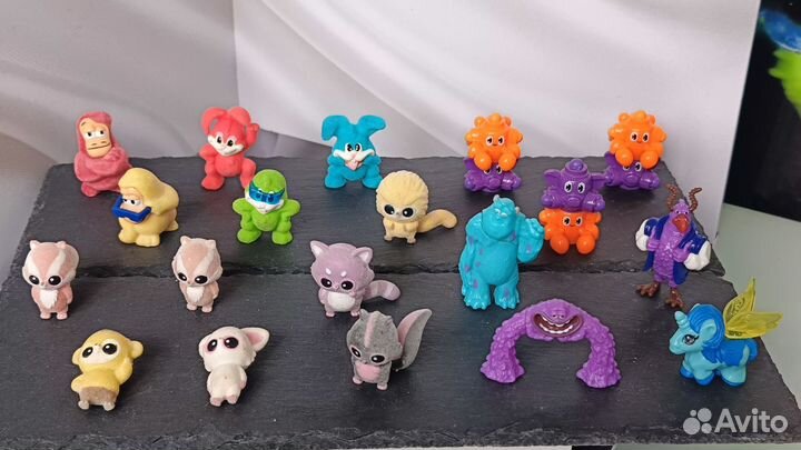 Киндер сюрприз, обнимашки, еху, вельвет, животные