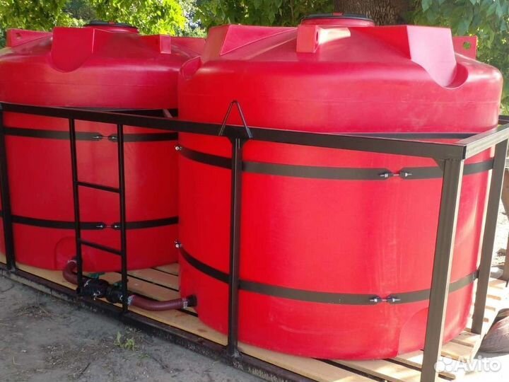 Бак / Емкость пластиковая под кас жидкие удобрения