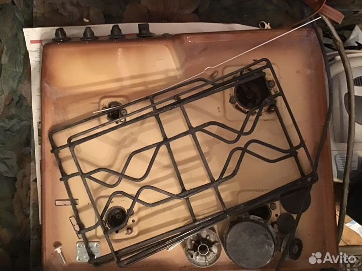 Газовая варочная панель бу ariston (на зап части)