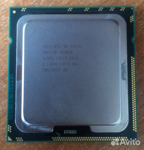 Процессор intel Xeon E5506