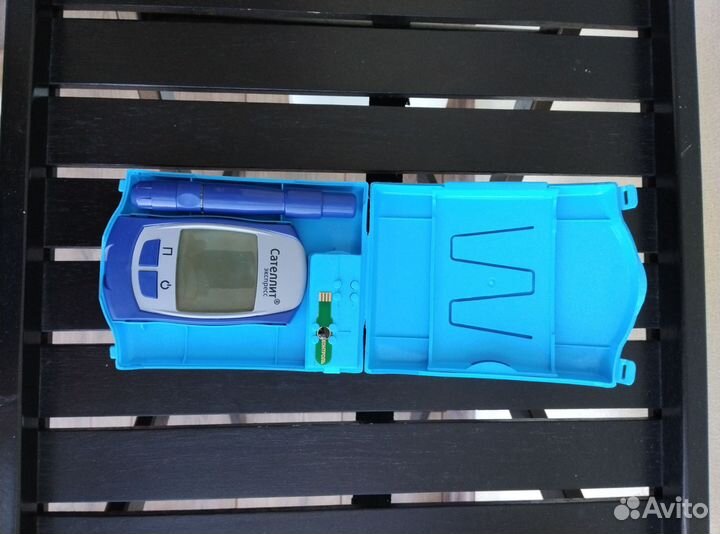 Глюкометр сателлит экспресс новый+50 тест полосок