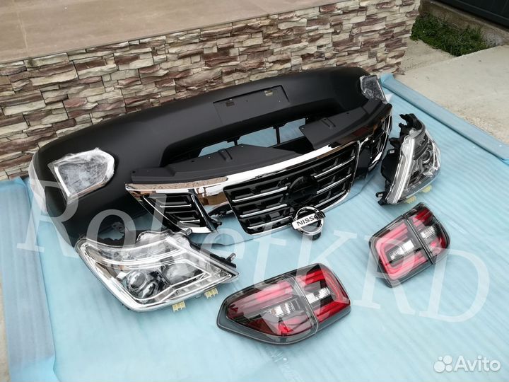 Обвес Nissan Patrol рестайлинг 2015