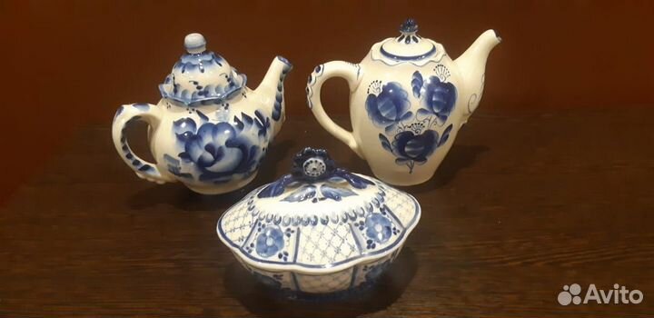 Посуда Гжель