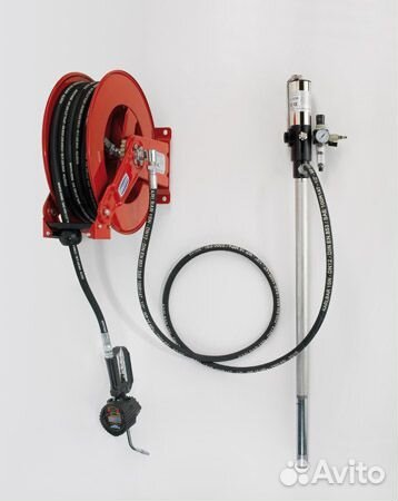 Пневматический бочковый насос для масел с комплект