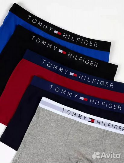 Tommy hilfiger трусы боксеры набор 5 шт Новые