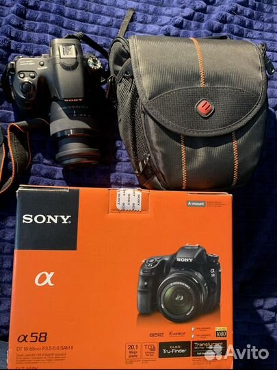 Зеркальный фотоаппарат sony a58