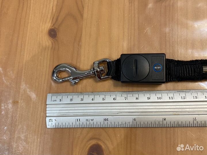 Светящаяся шлейка на поводок flexi